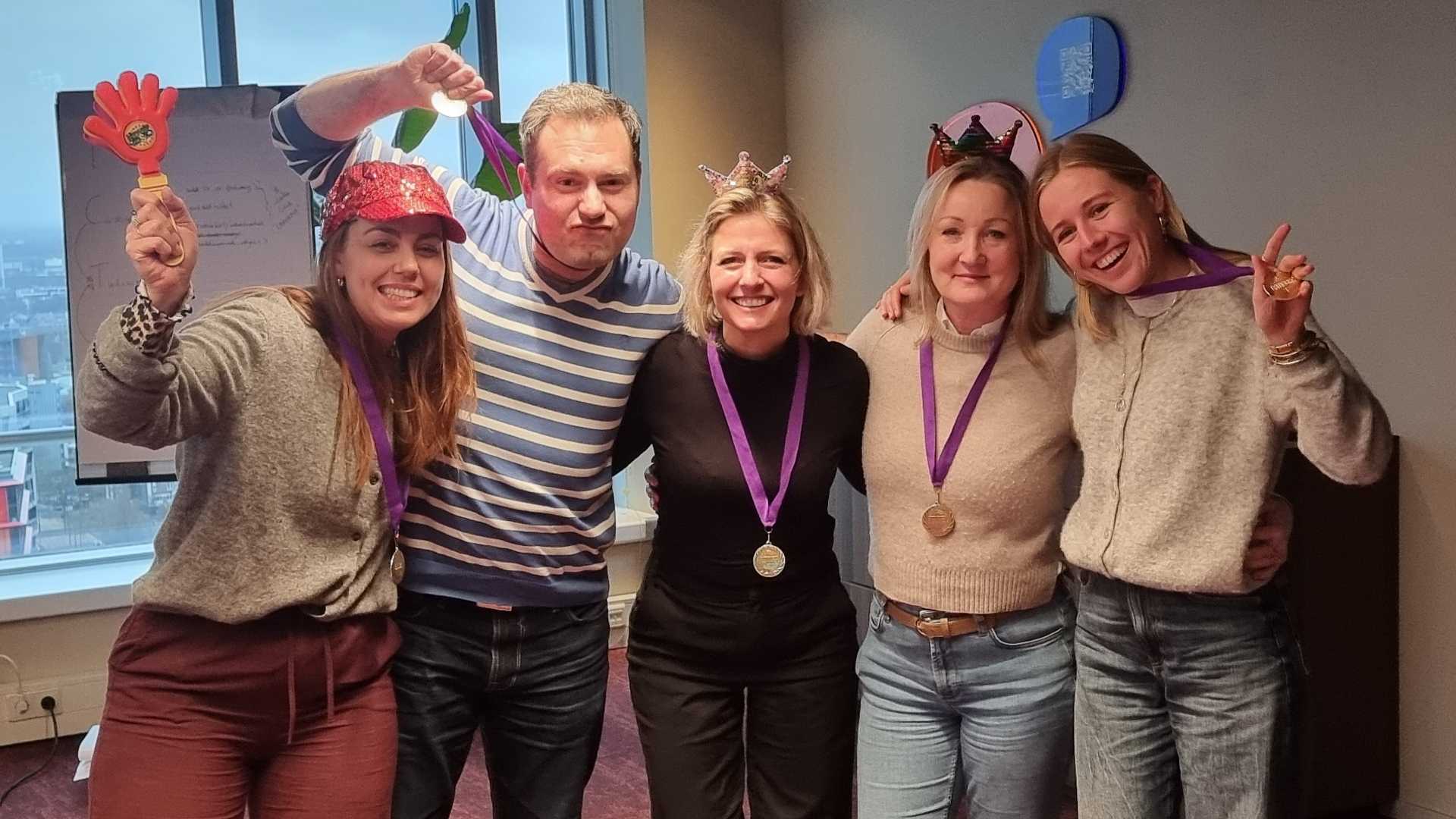 Teamactiviteit voor iedereen leuk