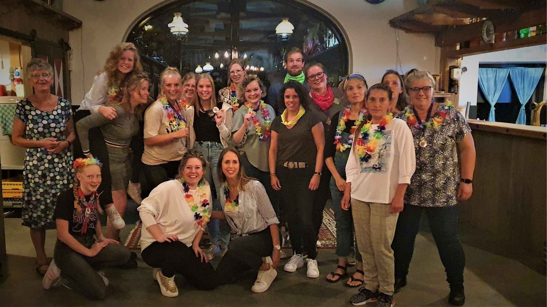 Teamactiviteit voor iedereen leuk