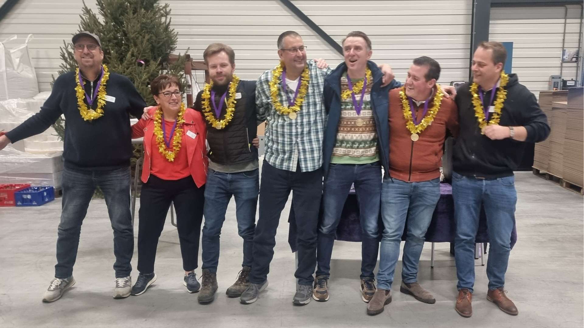 Bedrijfsuitje met alleen maar mannen?