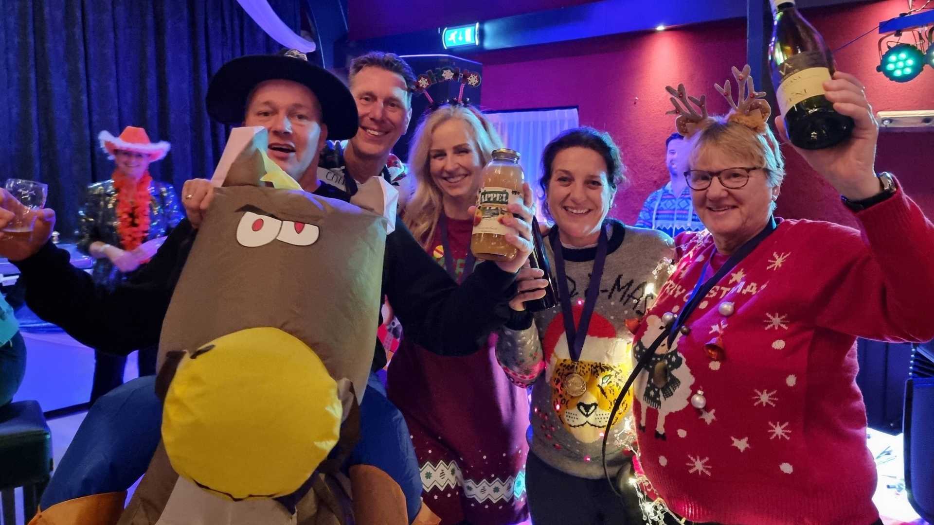 kerstquiz bedrijfsuitje op locatie