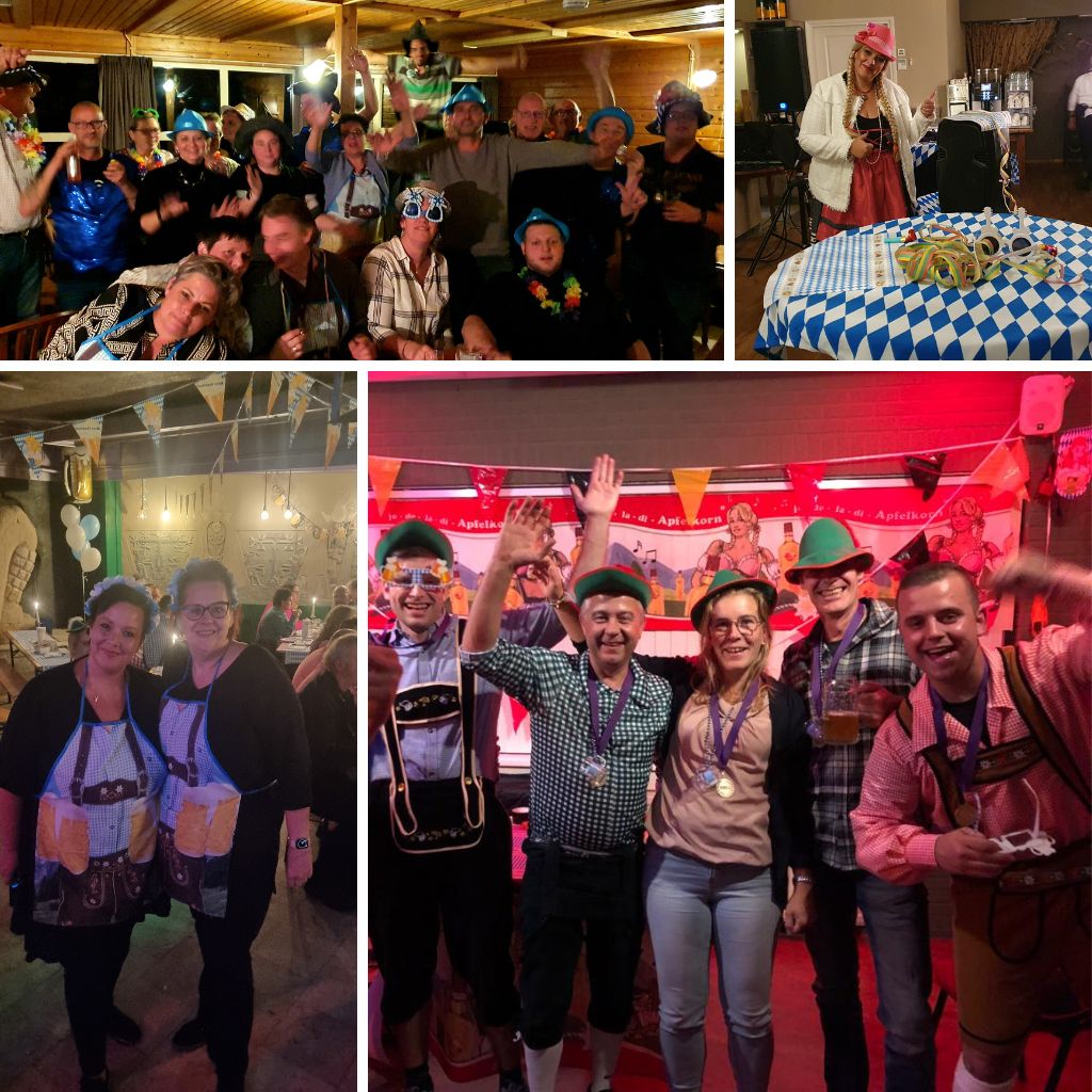 Oktoberfest quiz-teamuitje