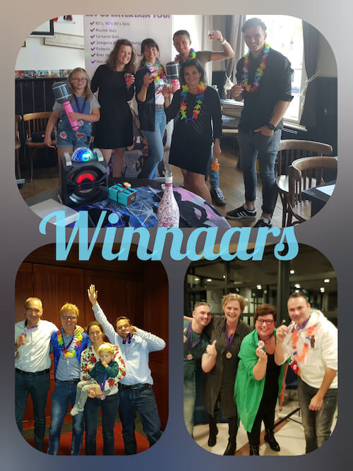 Winnaars van familiedag quiz