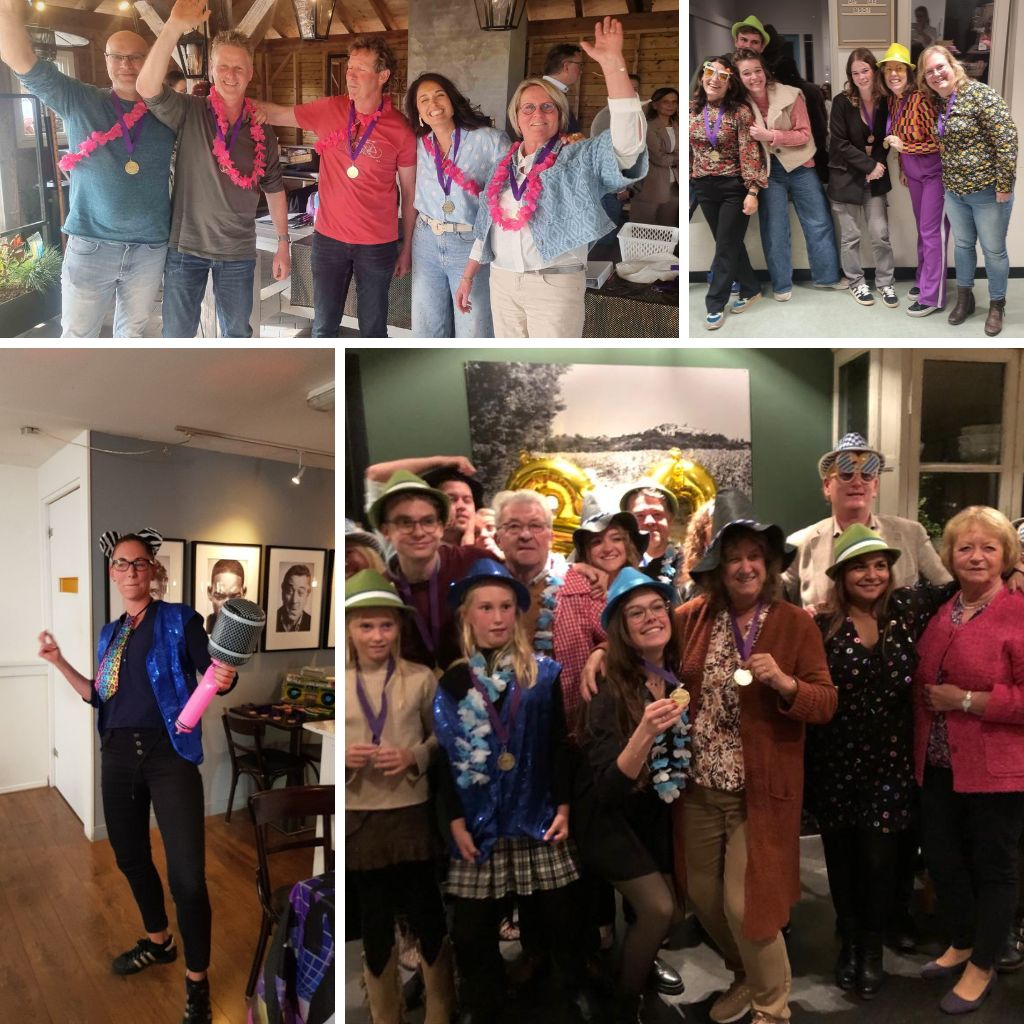 Collega’s spelen de top 2000 quiz van BedrijfsuitjeQuiz.nl voor het leukste teamuitje op locatie